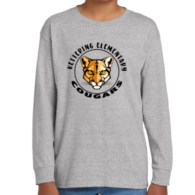 Youth Friday Long Sleeve  Grey  Thumbnail